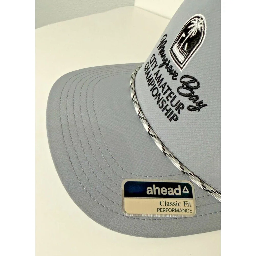 Ahead Golf Snapback Hat Mangrove Bay City Amateur Championship Cap NWT